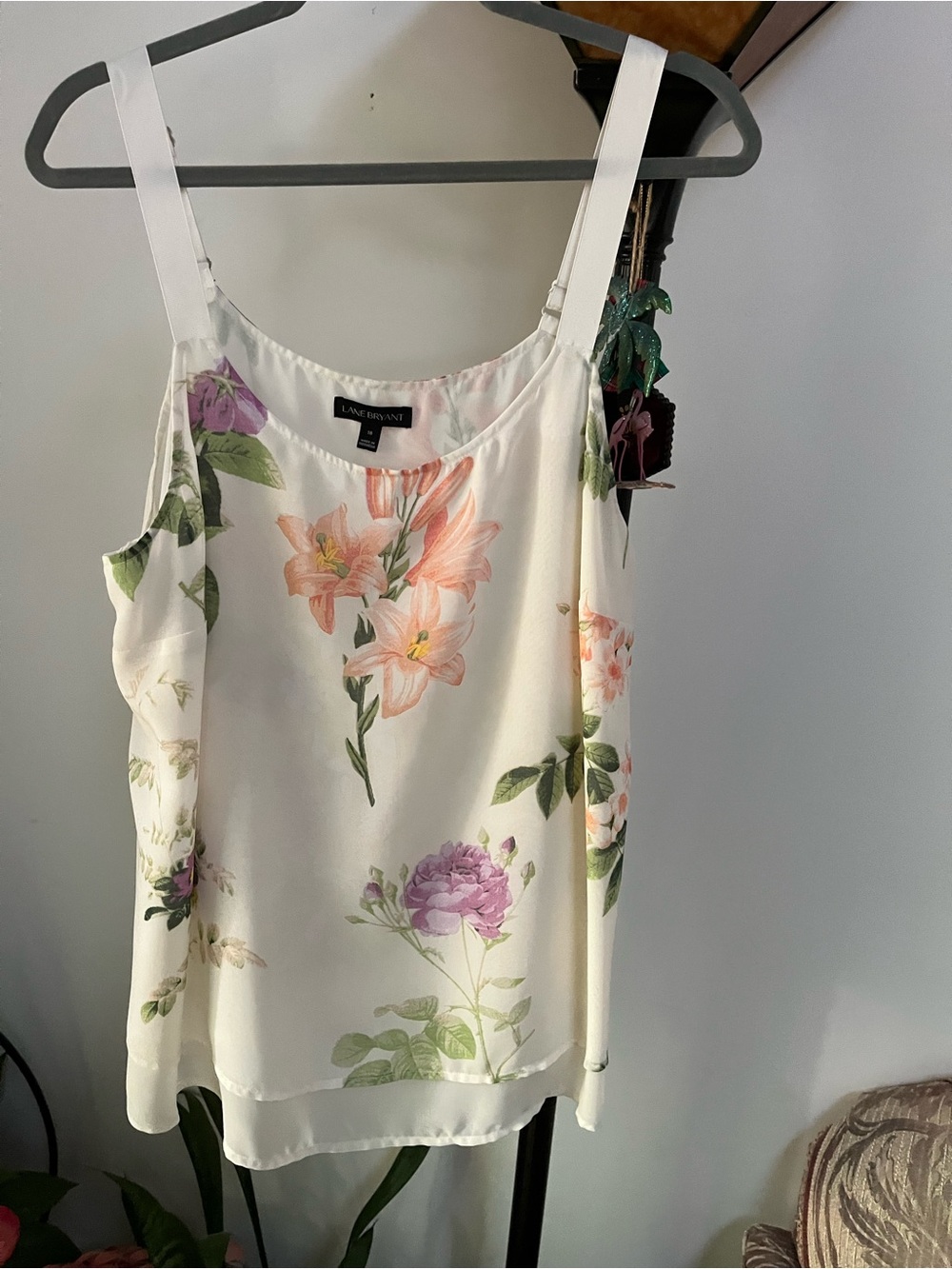 Lane Bryant Chiffon Layered Tank Top 18